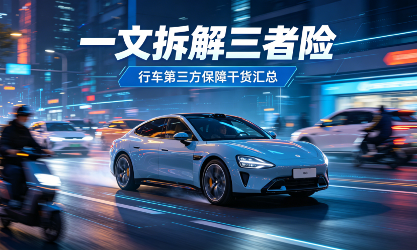 人保车险|一文拆解三者险，行车第三方保障干货汇总