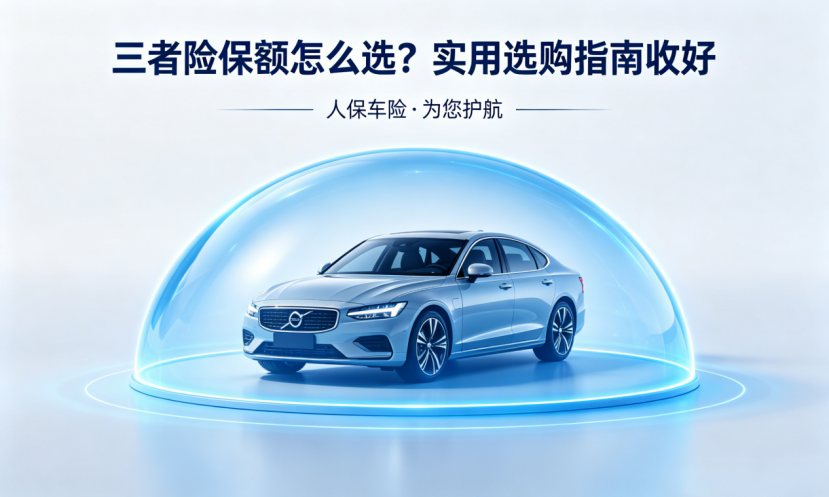 人保车险|三者险保额怎么选？实用选购指南收好