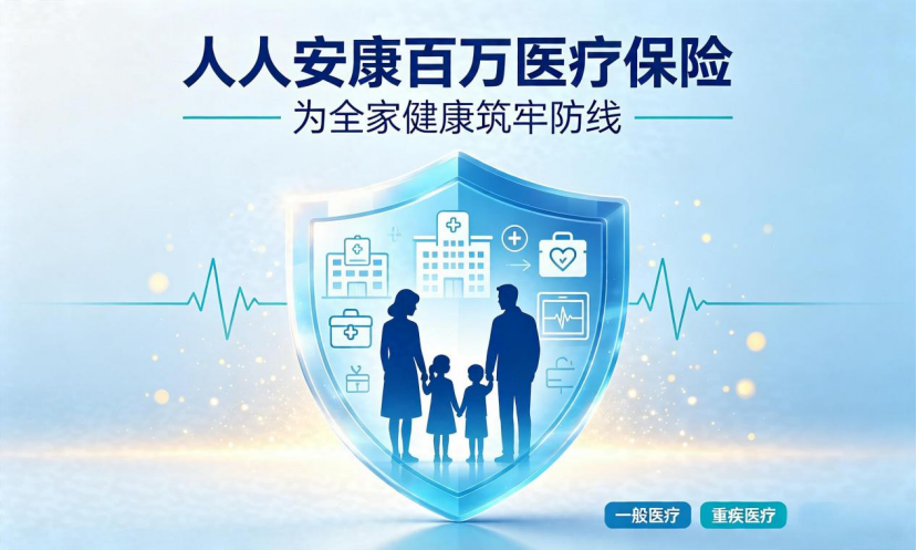 人人安康百万医疗，一站式百万医疗保障